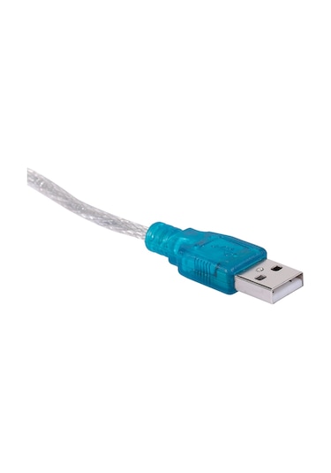 Ximistore9 Usb'den Rs232'ye 9 Pin Seri Port Dönüştürücü Kablosu - Mikrodenetleyici Geliştirme Tahtası İçin 70cm Mavi Kablo Win/mac Desteği