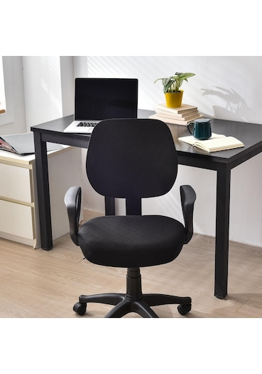 Suntek Ayrılmış Döndür Sandalye Koltuk Örtüsü Slipcover