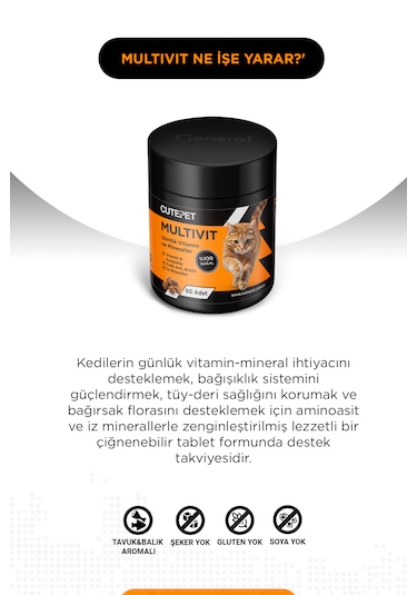 Kedi Idrar Yolu Sağlığı Ve Bağışıklık Paketi