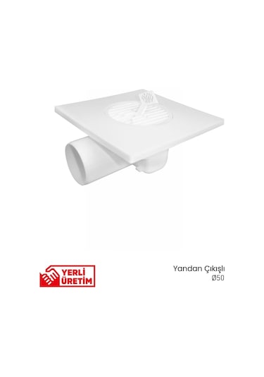 Yer Süzgeci Yandan Çıkışlı Q50 15x15