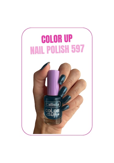 Callista Color Up Nail Polish Oje 597 Midnight Sky - Mavi