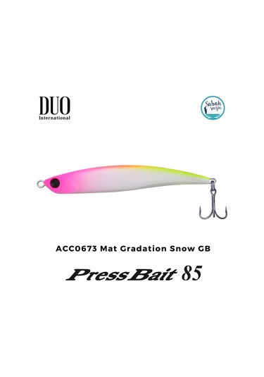Duo Press Bait 85 Acc0673 Mat Gradation Snow Gb