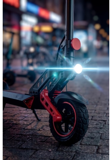 Pirantech D2pro Elektrikli Scooter 1000w-2000w Güç - Kırmızı