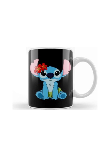 Disney Hawaiian Stitch Kupa Bardak Porselen Karışık