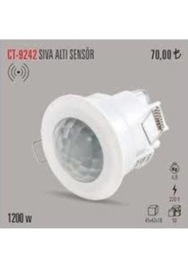 Cata Sıva Altı 360 Derece Sensör Ct-9242