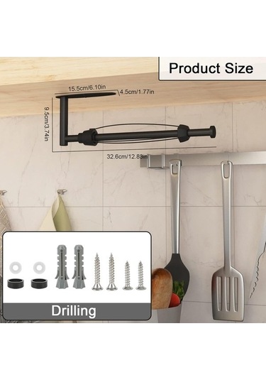 Tongxida Yastıklama Vidalı Tutucusu Paslanmaz Havluluk, Sabit Rulo, Mutfak İçin Efektli Zj Çelik Altı Diğer