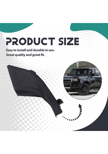 Anjiexun Toyota Prado 150 Lc150 2010-17 İçin Araba Ön Sağ Çamurluk Conta Kapağı