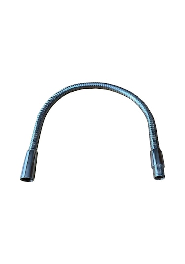 Masa Lambası Aplik Vb İçin Kıvrımlı Spiral Hortum Metal 8mm 30cm