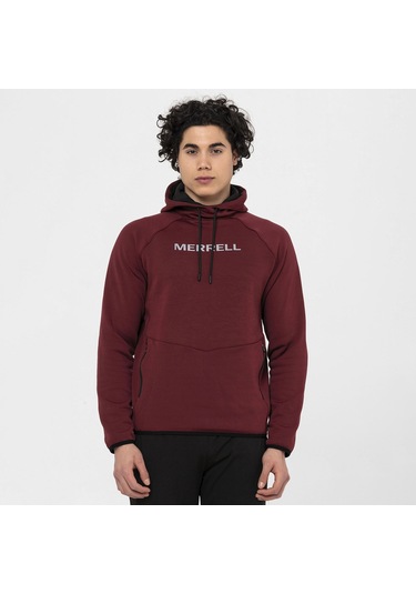 Merrell Search Erkek Sweatshirt Bordo
