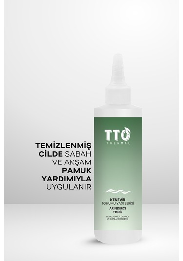 Tto Thermal Kenevir Bitkisi Tohumu Yağı Arındırıcı Tonik 200 ML