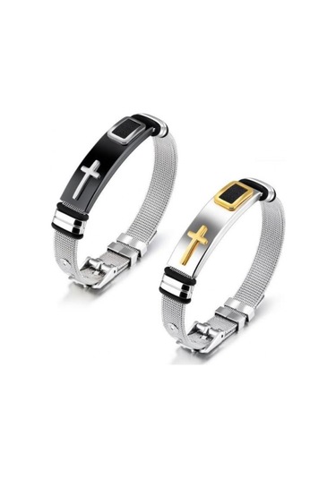 Samdoo Erkekler İçin Titanyum Çelik Bilezik - Gümüş Renkli, İnce Malzeme, Dayanıklı Ve Şık Tasarım Silver