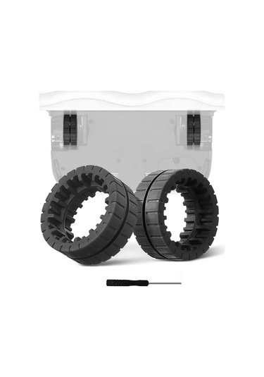 Sointeresting Irobot Braava Jet M6 6110 6012 6112 6113 İçin Kaymayan Yedek Tekerlek Lastikleri Ultimate Robot Mop