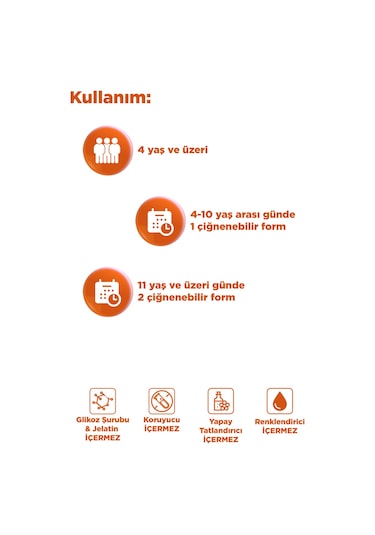 Imutor Gummies 60 Çiğnenebilir Form