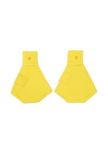 Moveevo Piliçler İçin Yumuşak Kolluklu Ayak Koruması Botları - Yumuşak Kumaş, Esnek Ve Kolay Giyilebilir Sarı M