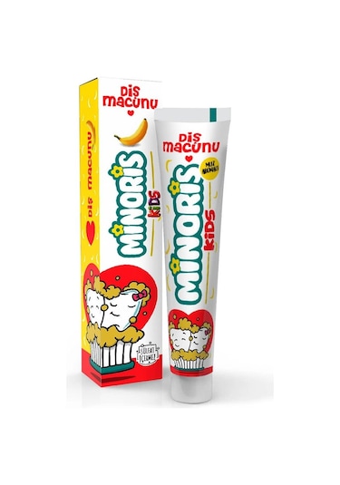 Minoris Kids Organik Diş Macunu 75ml