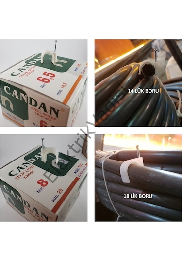 Çivili Kroşe 0-1-2-3-4-5-6-6.5-7-8-9 No (309210003)