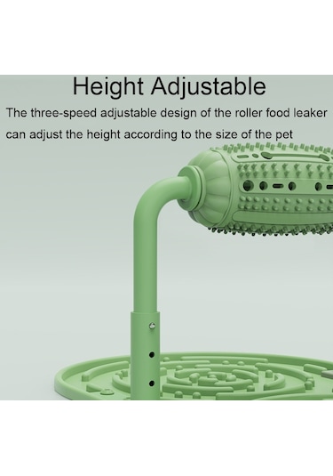 Cbtx Cw312 Pet Rulo Gıda Sızıntısı Köpek Puzzle Ayarlanabilir Besleyici Pembe