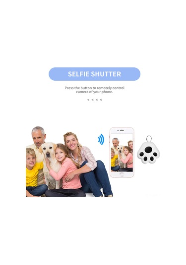 Geeroyoo Akıllı Köpek İzleyici: Bluetooth Takip Cihazı, Anahtarlık, İki Yönlü Alarm, Yeşil