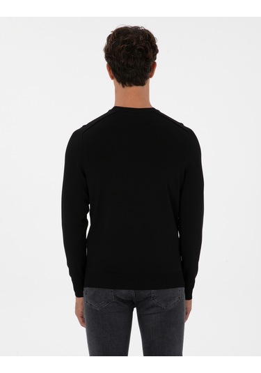 Pierre Cardin Erkek Siyah Kazak /triko 50315763-vr046 Siyah