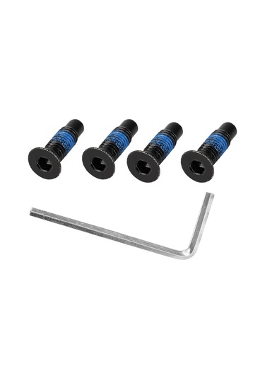 Nayomiglow Ön Baş Vida M365/9 Kauçuk Kırılma Önleyici Scooter Vidası Scooter Aksesuarları 10x8x2cm