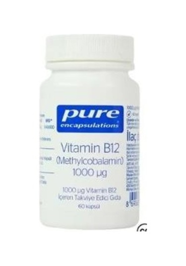 Pure Encapsulations Vitamin B12 1000 Mcg 30 Kapsül