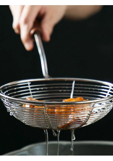 Hazdev Kazan Ve Fritöz İçin Metal Süzgeç Kepçe. 106116609