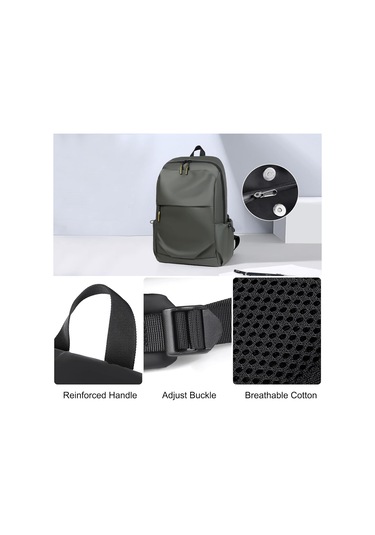 Aromee Okul Sırt Çantası Sırt Çantası Erkek Okul Sırt Çantası - Yeşil.
