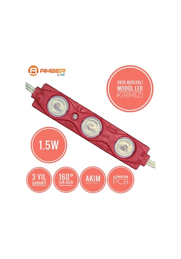 Amber Led Mercekli Modül Led 1.5 W 390455998