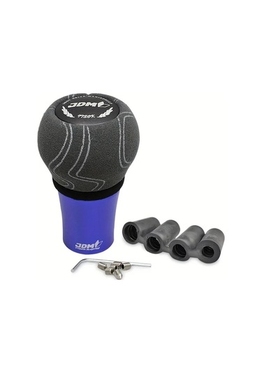 Dashanshop Jxr Blue Gray Jdm Vites Topuzu Ergonomik Kavrama Ve Dayanıklı