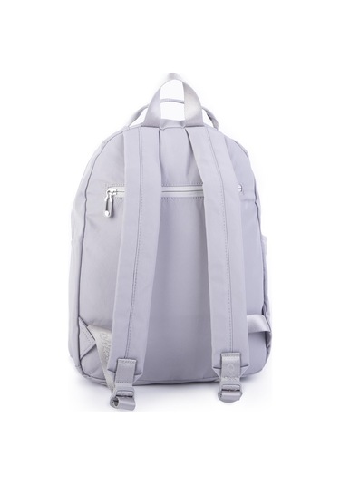 Nas Bag Extra Hafif Su Geçirmez Çok Gözlü Waterproof Unisex Sırt Çantası 30x40 Cm Gri