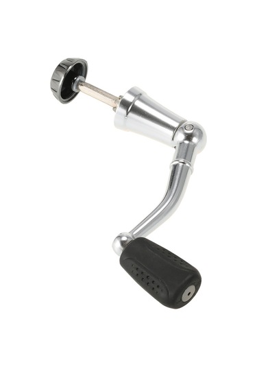 Lemestar Alüminyum Spinning Makine Kolu - Geri Döndürülebilir Kollü, Kırık/eski Kollar İçin Yerine Geçici, Gümüş Renk, Küçük Boyut