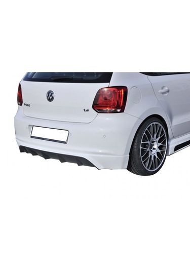 Volkswagen Polo 6r 2010-2014 Makyajsız Arka Tampon Eki - Difüzö