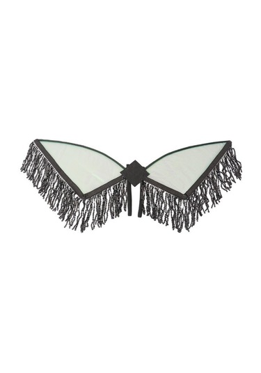 Karnaval Partisi Maskeli Balo Kostüm Püskül Payetli Kanatlar-kahverengi