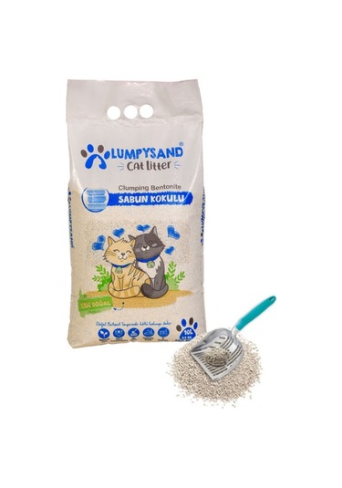 Lumpysand Marsilya Sabun Kokulu Ince Taneli Kedi Kumu 10 L