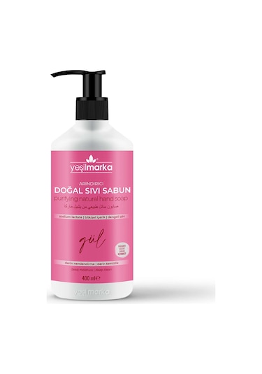 Yeşilmarka Doğal Sıvı Sabun Gül 400 ML