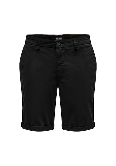 Only & Sons Onspeter Reg Twill 4481 Shorts Noos Erkek Şort-26442 - S Siyah