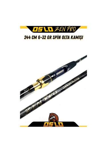 Oslo Zen Pro 244cm 6-32gr Spin Olta Kamışı Standart