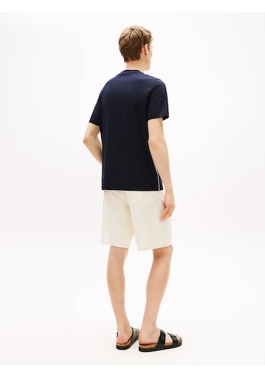 Tommy Hilfiger Mw0mw42393dw5 Global Stripe Erkek Tişört Lacivert