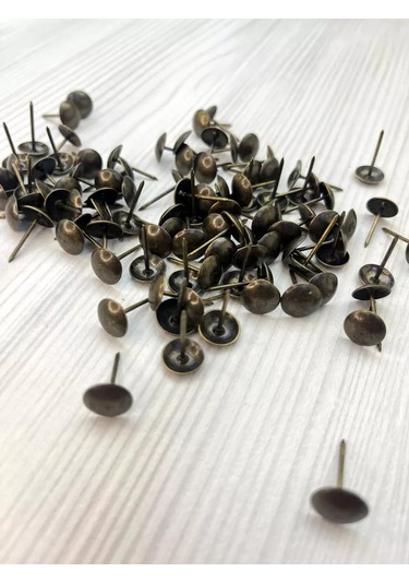 Keat Mobilya Çivileri 19x11, 100 Adet Bronz, Kırtasiye Çivileri 244364391 19