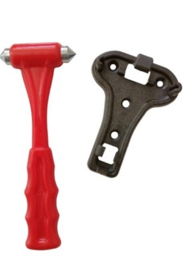 İl Çıkış Çekici Cam Kırma Çekici Çift Uçlu -duvara Takma Aparatlı