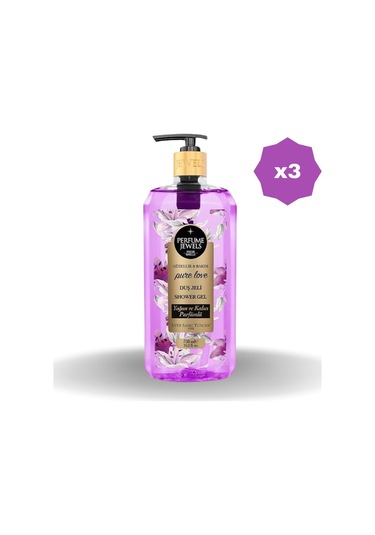 Eyüp Sabri Tuncer Pure Love Duş Jeli Pet Şişe 750 Ml - 3 Adet Fresh