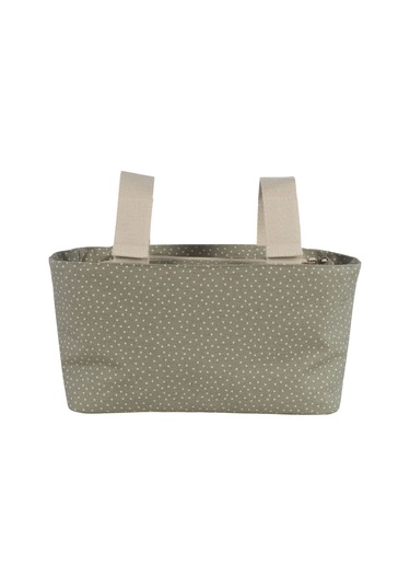 Walking Mum Poppy Bebek Arabası Puantiyeli Organizer Çanta Moss Yeşil