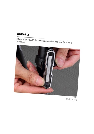 6017-mavi Kırmızı Çakarlı Usb Şarjlı Bisiklet Stop Lambası