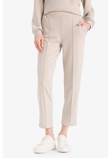 DeFacto Regular Fit Esnek Belli Cepli Basic Düz Pantolon E1954AX25SPBG802