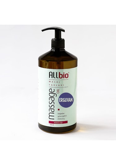 Allbio Masaj Yağı Erguvan 1 L