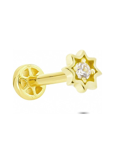 Glorria Altın Yıldız Tragus Piercing 03713395