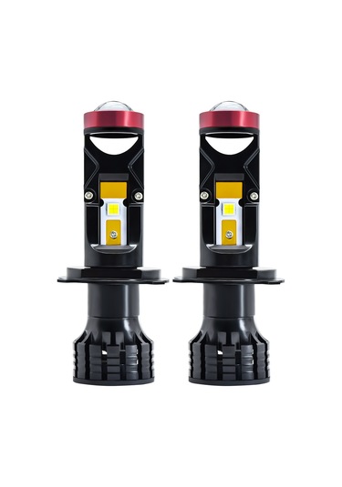 Led Far Ampülleri, 25000lm 90w Süper Parlak Mercek K21710