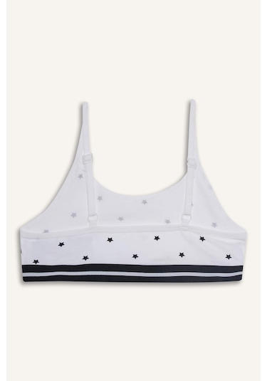 Defacto Kız Çocuk 2li Bra E1922a825auwt34 Beyaz