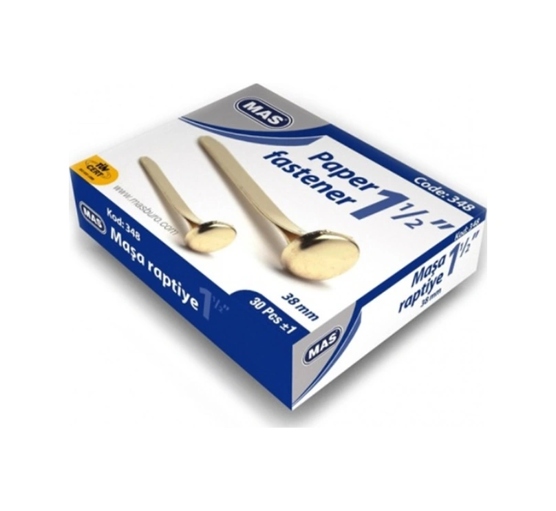 Mas Maşa Raptiye 38mm - 2 Kutu