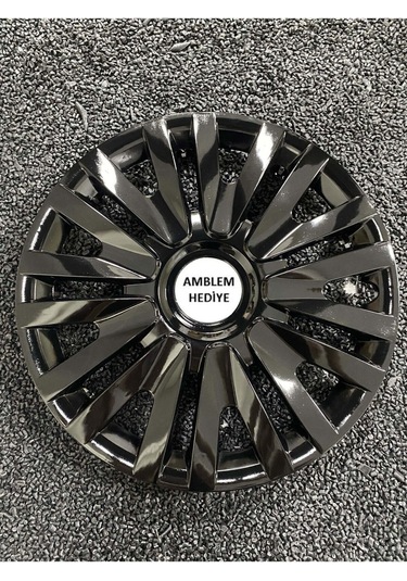 Renault 25 Uyumlu 14" Jant Kapağı Kırılmaz Siyah 4911syhrenault